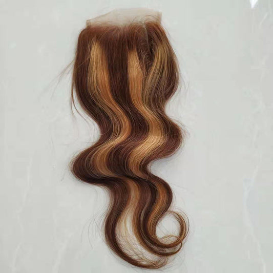 Real Hair Weave Piano Color Block Body Wave Bundle